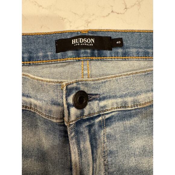 Hudson Zack Jeans sz 40 mens, Unique, Streetwear, Grunge, Biker - Picture 4 of 5